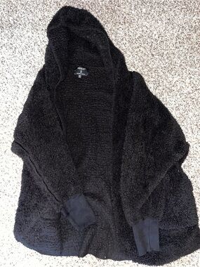 Ashley By 26 International Black Sherpa Hoodie